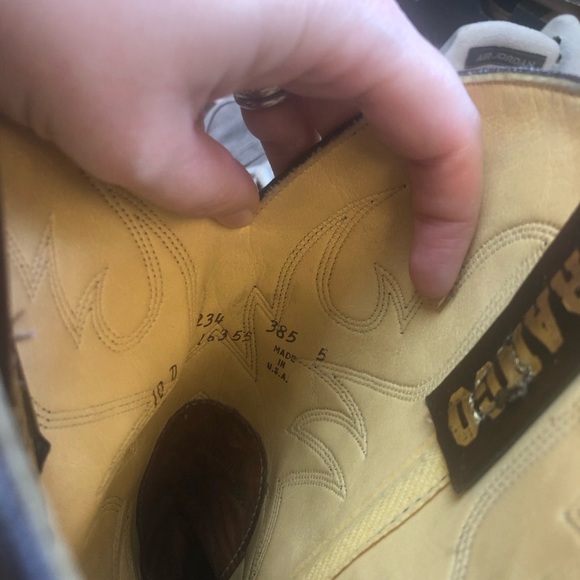 Durango Vintage Cowboy Boots, Men’s Size 10 - Picture 5 of 8